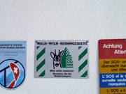 Expliqué dans la vallée - à respecter en altitude