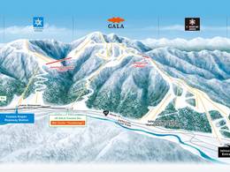 Plan des pistes Yuzawa Kogen/Gala Yuzawa/​Ishiuchi Maruyama