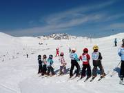 Flocons, Flöckchen : cours de ski pour enfants à Alpe d'Huez