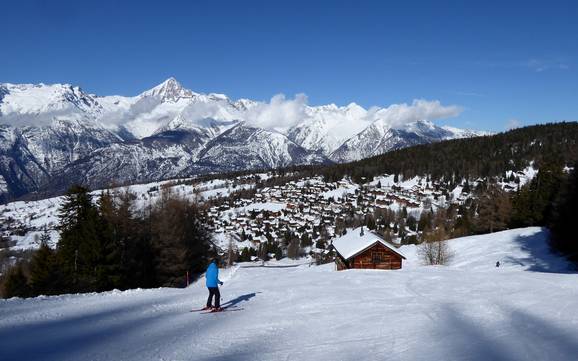 Vallée de Viège (Vispertal): offres d'hébergement sur les domaines skiables – Offre d’hébergement Bürchen/Törbel – Moosalp
