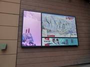 Plans des pistes numériques dans le domaine skiable de Jackson Hole