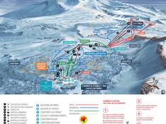 Plan des pistes Caviahue