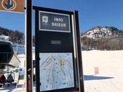 Panneaux d'information détaillés à chaque station de vallée