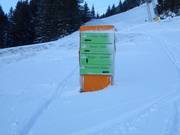 Signalisation dans le domaine skiable Buron