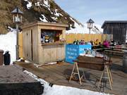 Al Zedron à la station supérieure Col de Valvacin