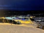 Ski nocturne à Hundfjället (Sälen)