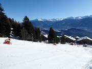 Piste d’entraînement dans la station