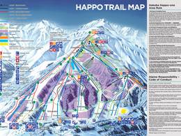 Plan des pistes Happo-One – Hakuba