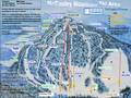 Plan des pistes McCauley Mountain