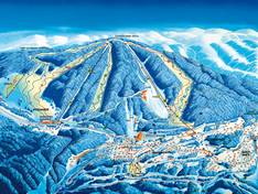 Plan des pistes Čertova hora – Harrachov