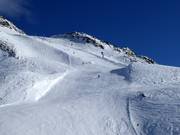 Piste noire au télésiège Leppleskofel