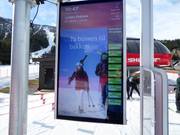 Informations sur les temps d'attente aux remontées