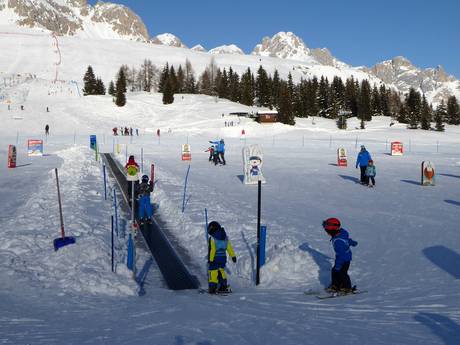 Stations de ski familiales Belluno – Familles et enfants Passo San Pellegrino/Falcade
