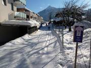 Départ de la piste de ski de fond à Altenmarkt