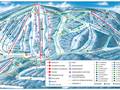 Plan des pistes Mont Comi