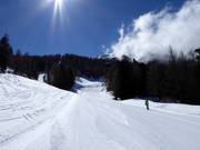 Piste difficile près du téléski Ronalp