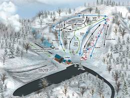 Plan des pistes Great Bear Ski Valley