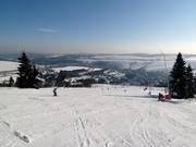 Piste facile au Kleiner Fichtelberg