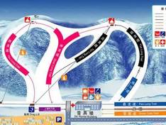 Plan des pistes Wanlongbayi