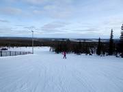 Piste facile dans la vallée du Sport Resort Ylläs