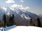 Espace enfants en contrebas du Mountain Shelter.