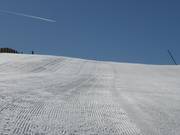 Piste fraîchement préparée