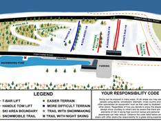 Plan des pistes Brantling