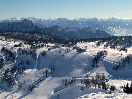 Ausseerland: Taille des domaines skiables – Taille Tauplitz – Bad Mitterndorf
