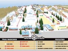 Plan des pistes Snow Trails