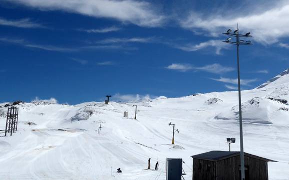 Domaines skiables pour les débutants dans le mont Œta – Débutants Mount Parnassos – Fterolakka/Kellaria