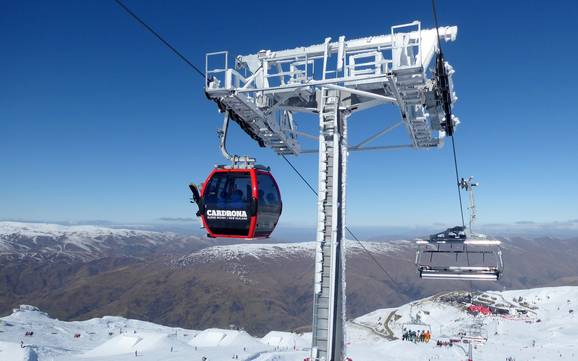 Meilleur domaine skiable dans les Alpes du Sud de Nouvelle Zélande – Évaluation Cardrona