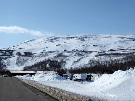 Norrbotten: Taille des domaines skiables – Taille Fjällby – Björkliden