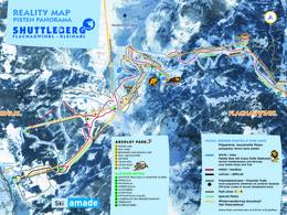 Plan des pistes Flachauwinkl/Kleinarl (Shuttleberg)