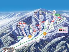 Plan des pistes Meiho