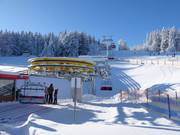 Kleine Almberg-Sesselbahn - 4 places | Télésiège à pinces fixes