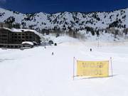 Piste facile au télésiège Snowpine