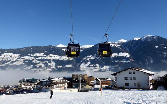 Skier près de Fügen