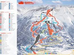 Plan des pistes Bormio – Cima Bianca
