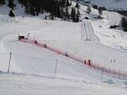 Terrain de l'école de ski à Crest au-dessus de Champoluc