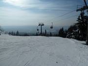 Départ de la descente sud