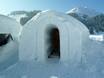 Alpeniglu : hébergement en igloo dans l'Iglu-Dorf