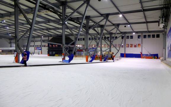 Domaines skiables pour les débutants dans la lande de Lunebourg – Débutants SnowWorld Bispingen