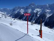 Panneau indicateur vers Stafel