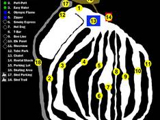 Plan des pistes Little Smoky