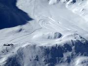 Aperçu de la piste de ski de fond Lazaun