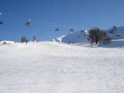 Larges pistes au Goldried