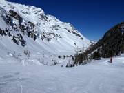 Piste de difficulté moyenne Grünseeabfahrt