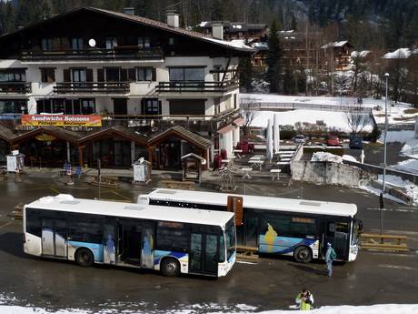 Alpes françaises: Domaines skiables respectueux de l'environnement – Respect de l'environnement Les Houches/Saint-Gervais – Prarion/Bellevue (Chamonix)