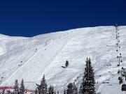 Piste difficile au télésiège Falschbachbahn