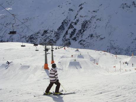 Snowparks Alpes de la Lechtal – Snowpark St. Anton/St. Christoph/Stuben/Lech/Zürs/Warth/Schröcken – Ski Arlberg